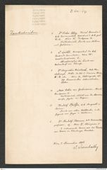 k.k. naturhistorisches Hofmuseum, Intendanzakten 1885-1896 (Hauer), Aktenzahl Z.634/1890, Seite 1